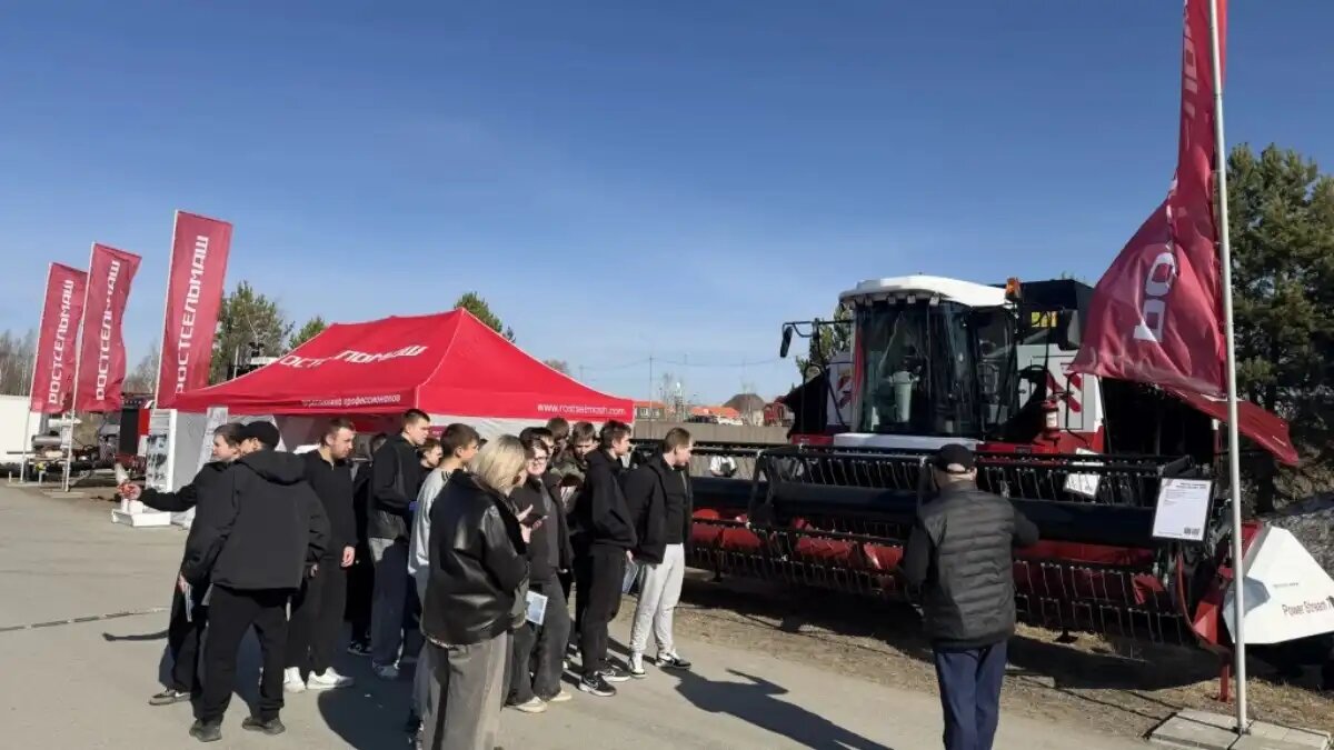 Фото: rostselmash.com / Ростсельмаш
Ростсельмаш на Тюмень Агро 2026