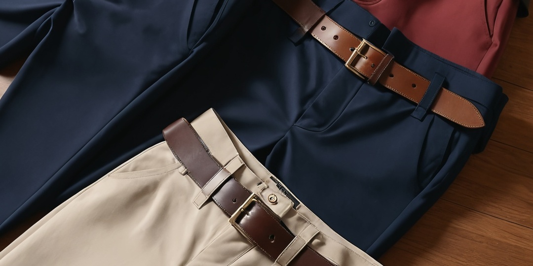 Как подобрать идеальный цвет ремня к классическим брюкам
