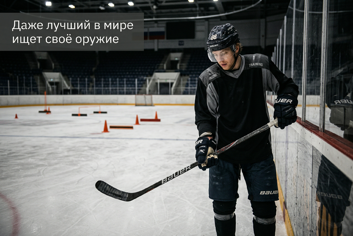 Профессионалы НХЛ постоянно экспериментируют с клюшками — даже в середине сезона