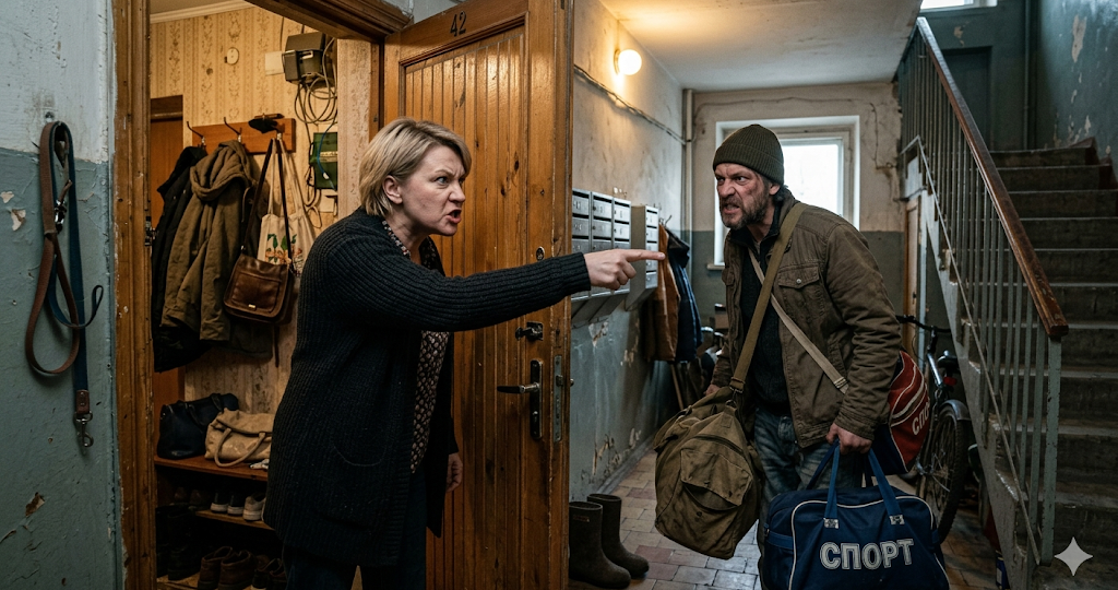 Чужая зубная щётка появилась в её стакане в пятницу утром