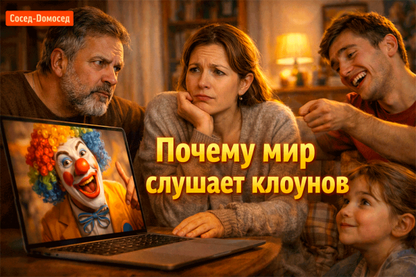 Почему мир слушает клоунов, а не тех, кто реально умеет думать – печальная комедия эпохи лайков 🤡🧠