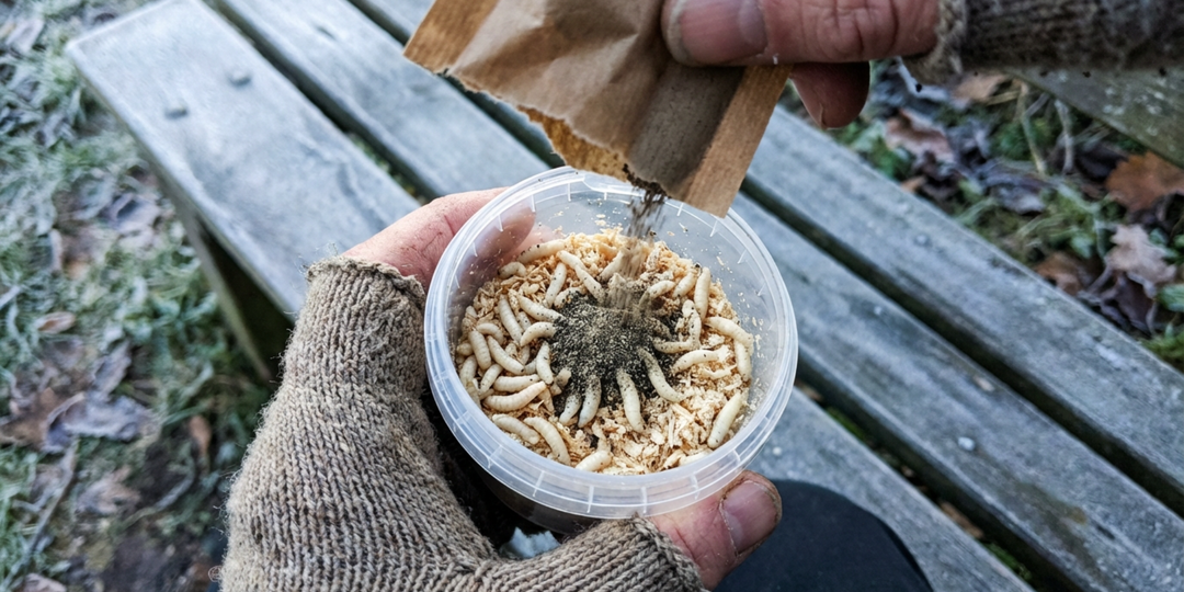 Зачем я всегда добавляю щепотку черного перца в банку с опарышем перед рыбалкой: химия, будящая ленивую личинку