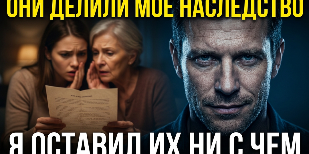 Они уже делили моё наследство, пока я был жив. Я молчал 4 месяца, пока не оставил их ни с чем