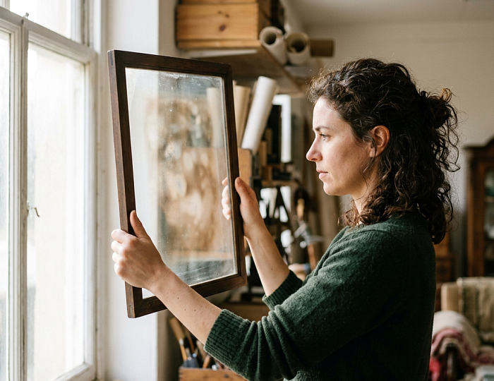 Отпечаток на иконе Божией Матери. Чудо или обычное явление?