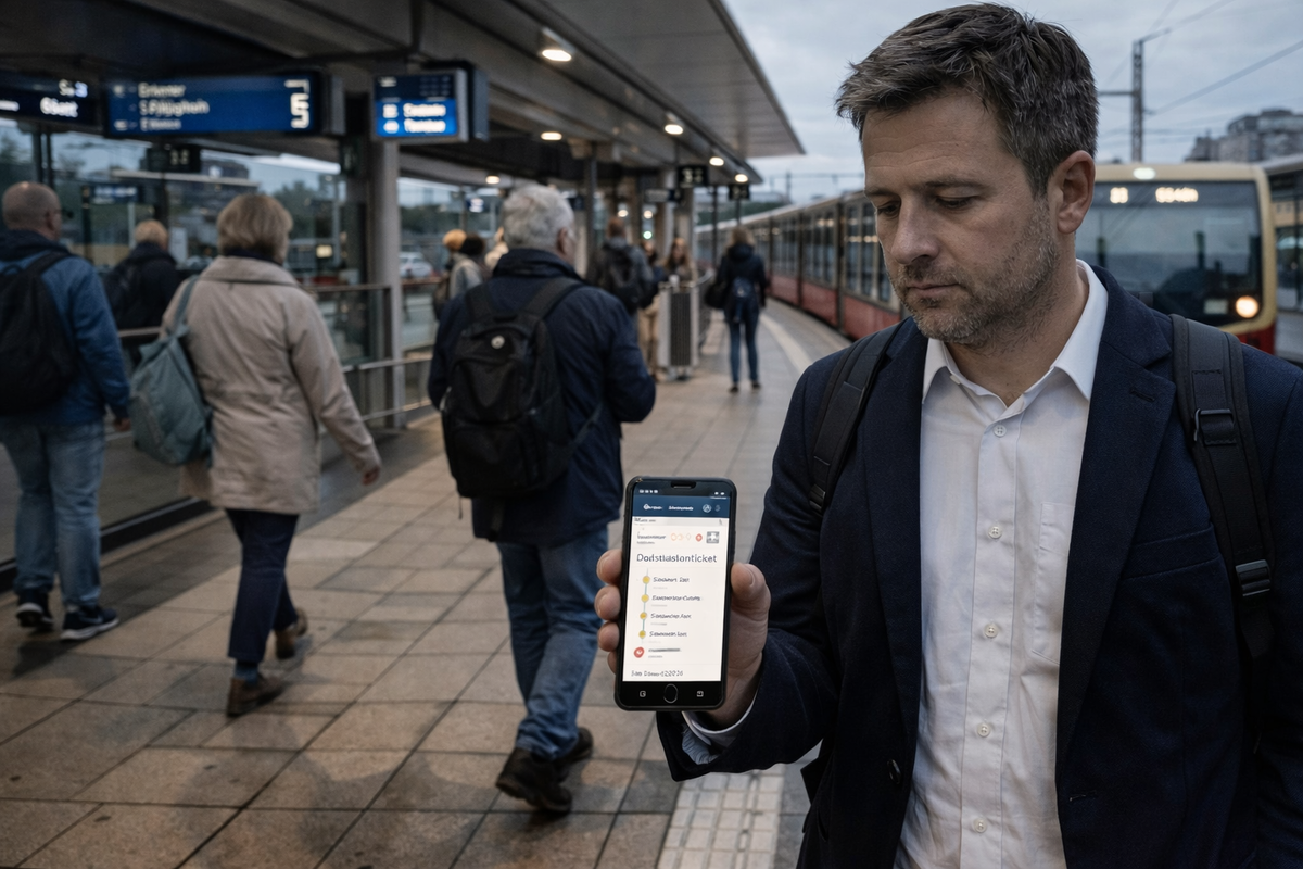 Вот здесь немецкая транспортная мечта впервые сталкивается с обычным будним утром и начинает стоить дороже, чем хотелось бы