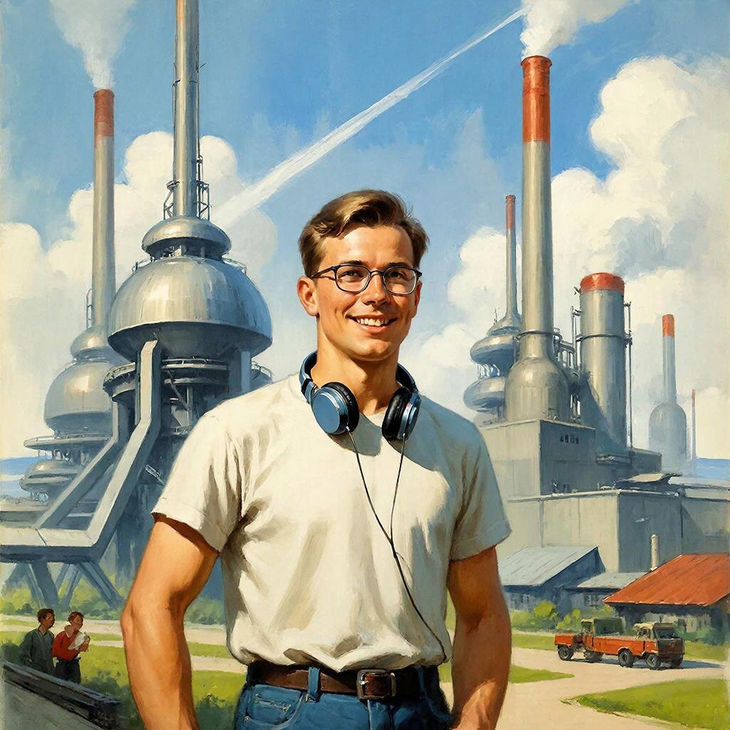 Кандинский немножко умеет в соцреализм, а ты