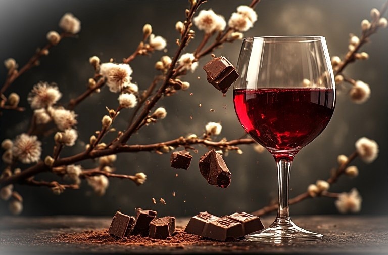 Кагор + горький шоколад