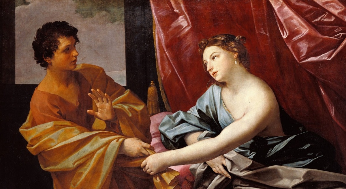 Иосиф и жена Потифара. Гвидо Рени