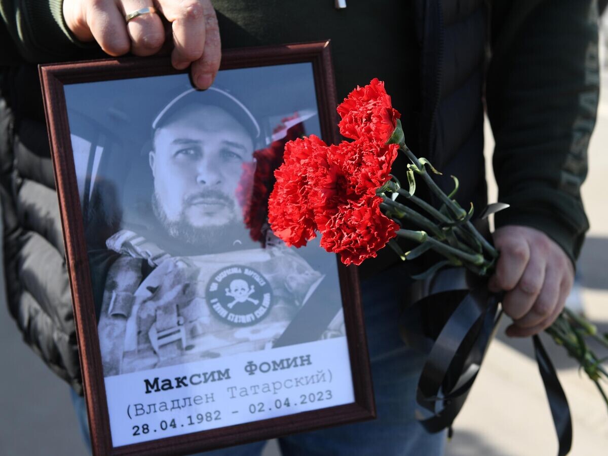    Портрет блогера, военного корреспондента, писателя, ополченца Донбасса Владлена Татарского | © РИА Новости / Сергей Пятаков