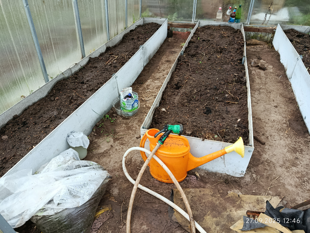 Осенняя теплица