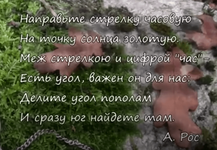 Стихотворение А. Рос