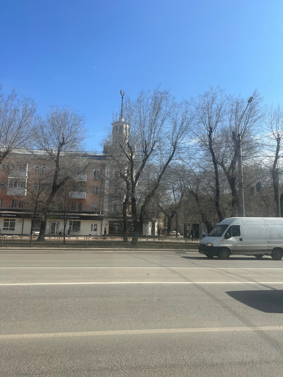 Проезжая центр Воронежа 