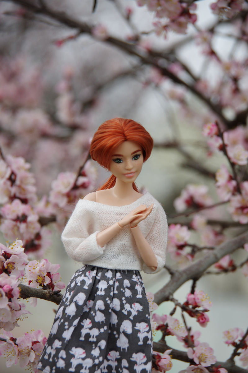 Августа - Barbie Fashionistas 232. Фото автора