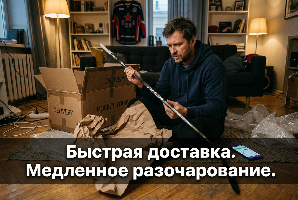 Три проблемы, с которыми сталкиваются покупатели хоккейных клюшек на маркетплейсах