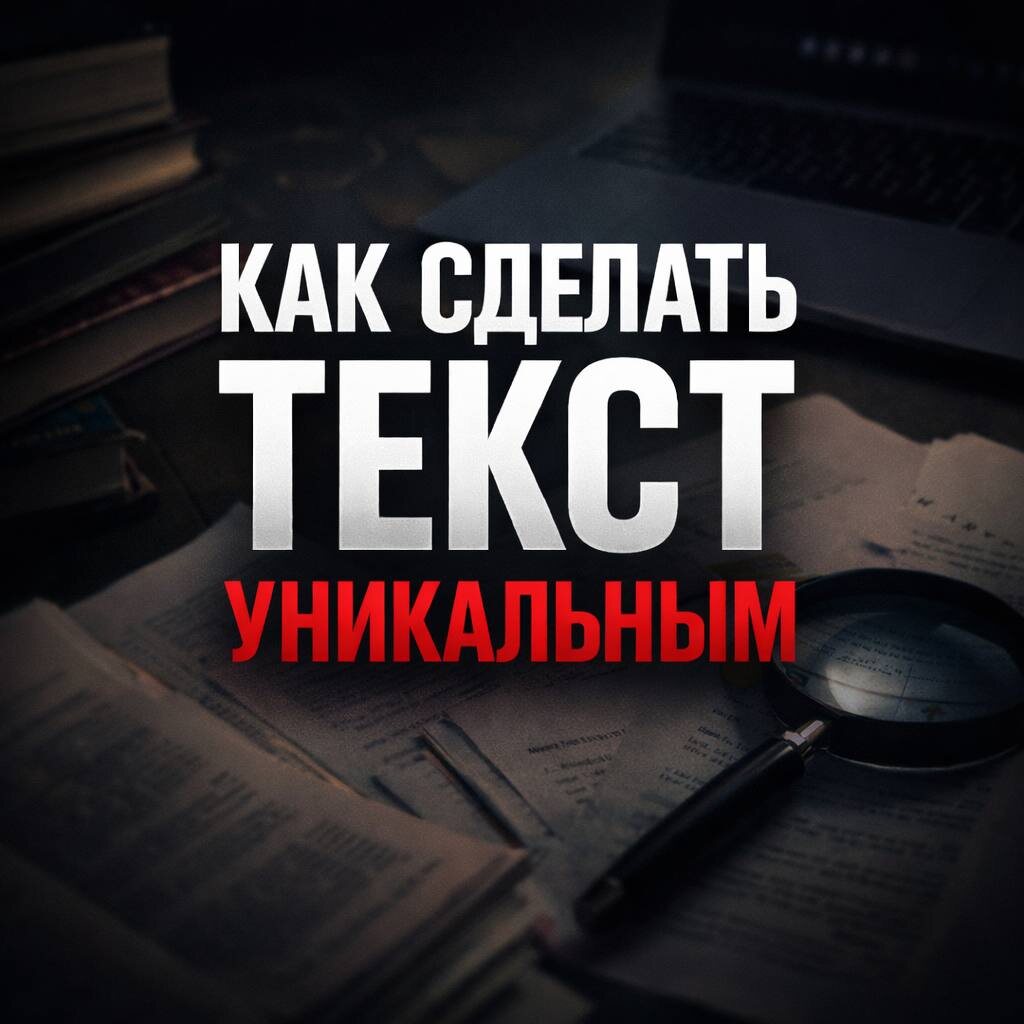 Как сделать текст уникальным