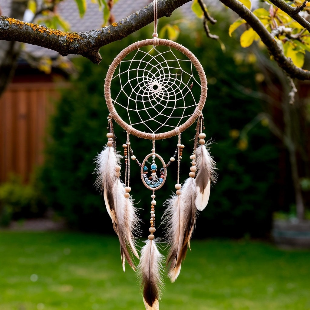 Ловец снов в саду