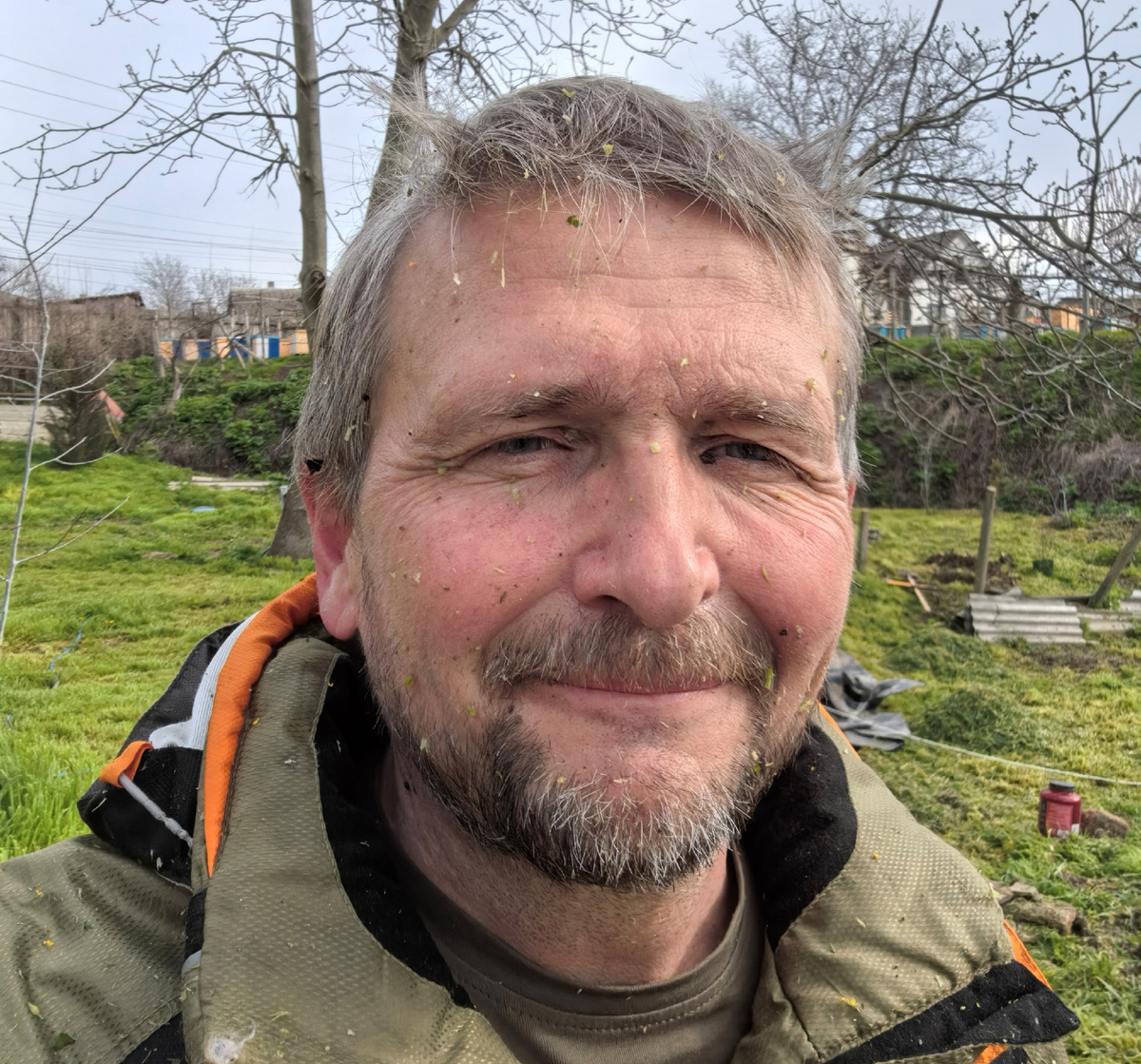 Следы покоса налицо