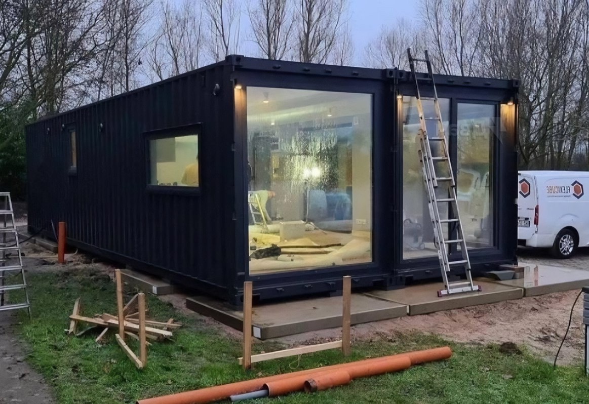 Дом из контейнера