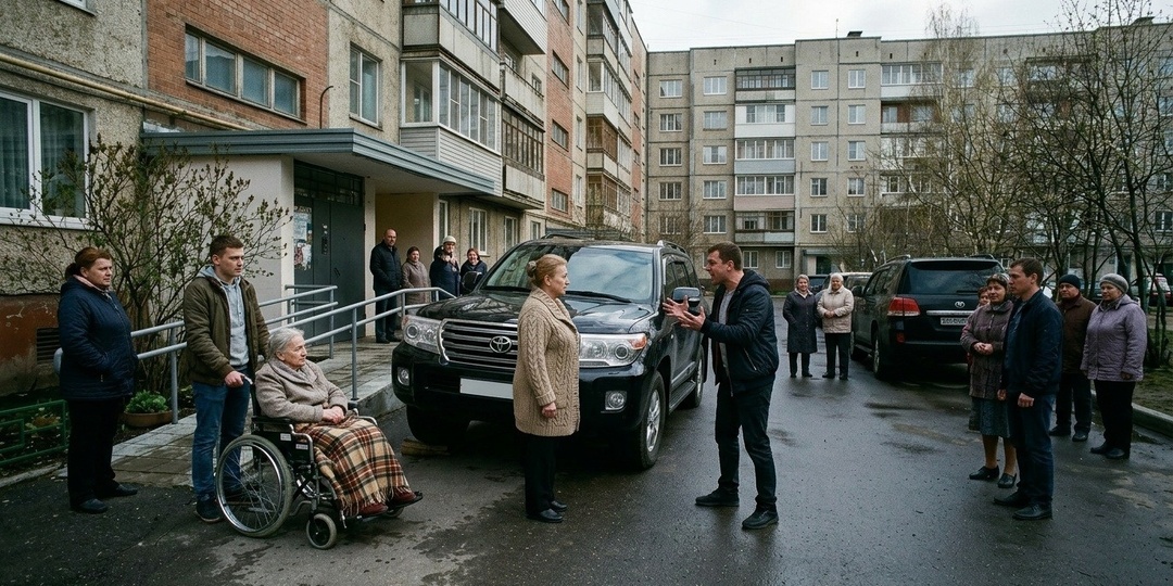 Молодой сосед высмеял пенсионерку при 15 соседях: она не растерялась и проучила его
