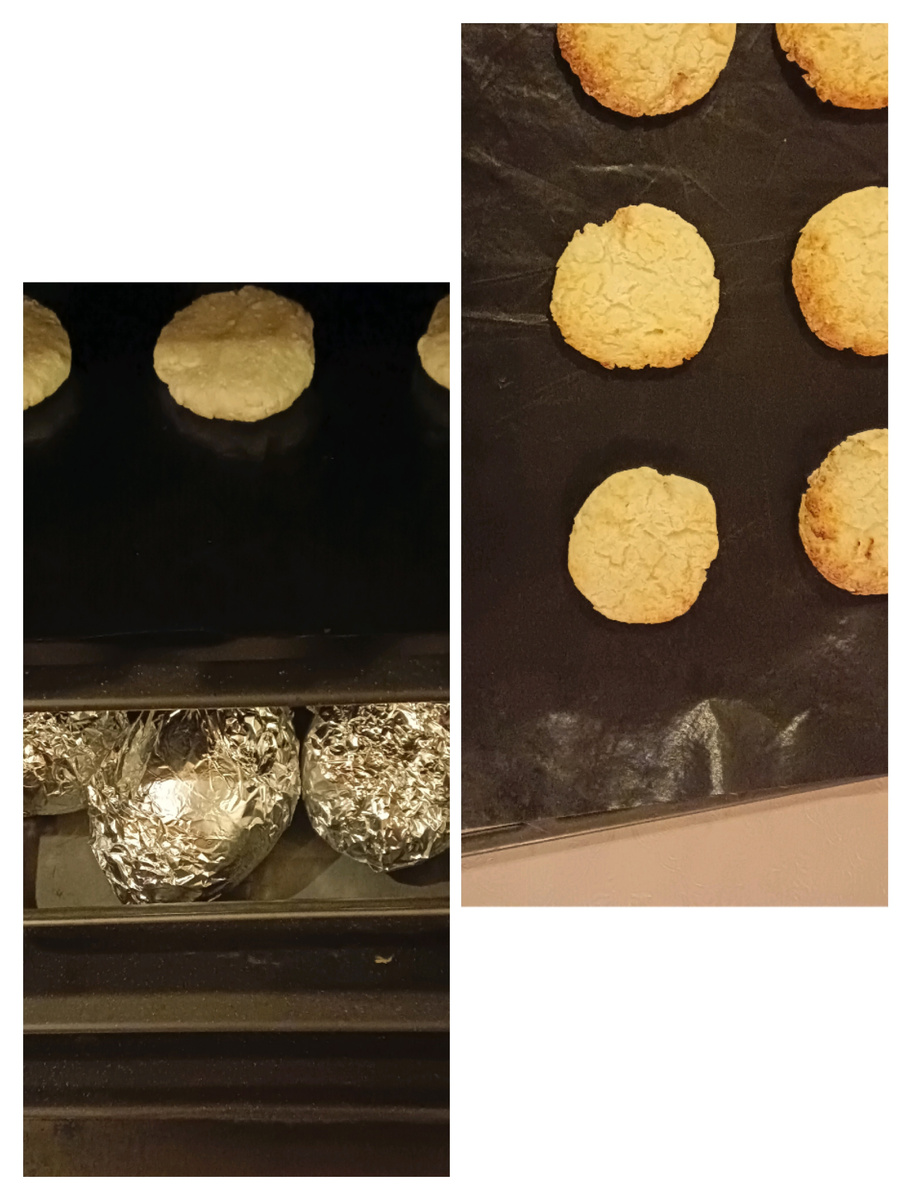 Фото автора: слева в процессе, справа - результат