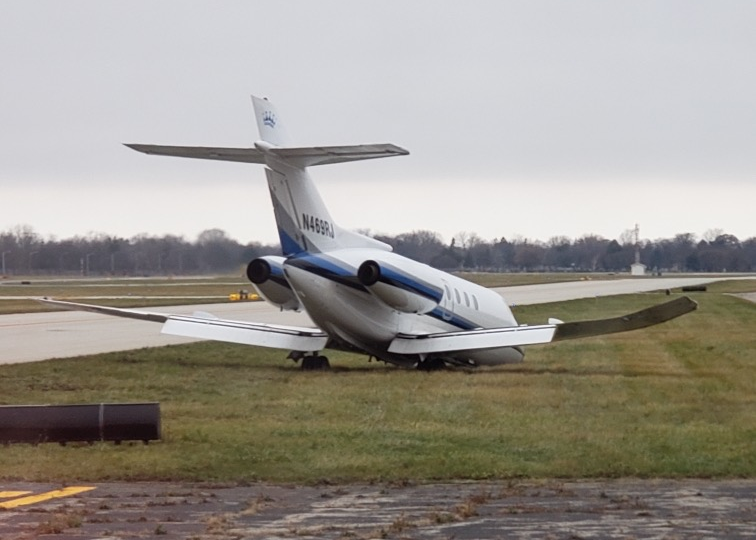 Ледяная ловушка для самолёта