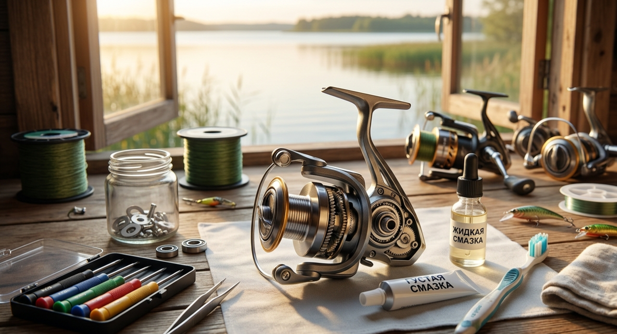 Обслуживание катушки