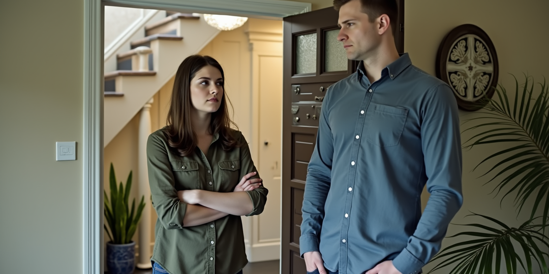 – Это не подарок твоей маме, это моя квартира! – в гневе воскликнула Катя и выставила вещи мужа за дверь