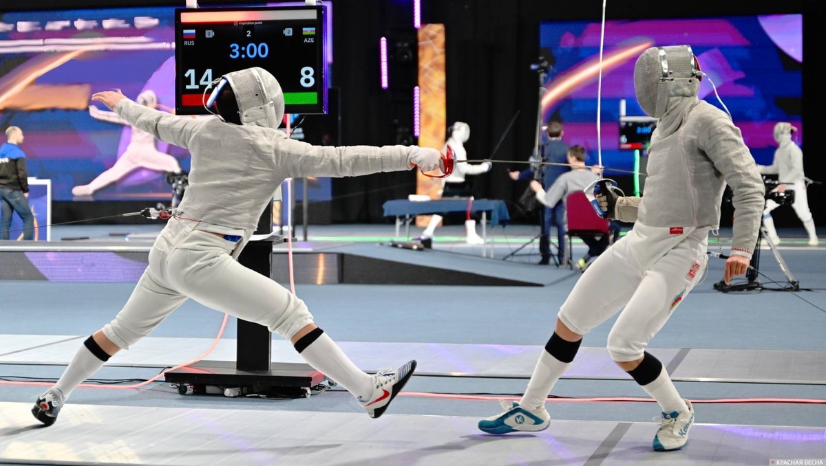     Фехтование. Сабля. Мужчины (архивная фотография)   
Иван Лазебный (с) ИА Красная Весна