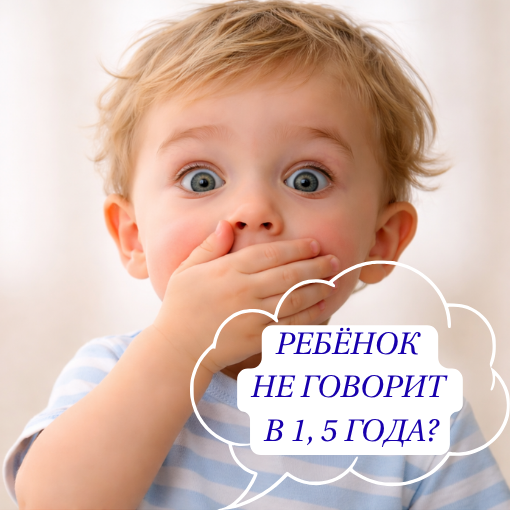 Ребёнок не говорит в 1,5 года?