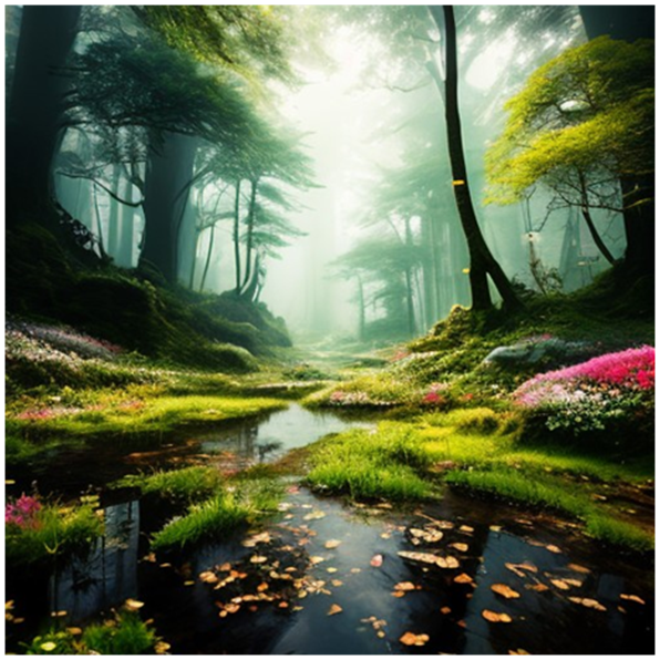 Сгенерировано ИИ -Потусторонний мир.