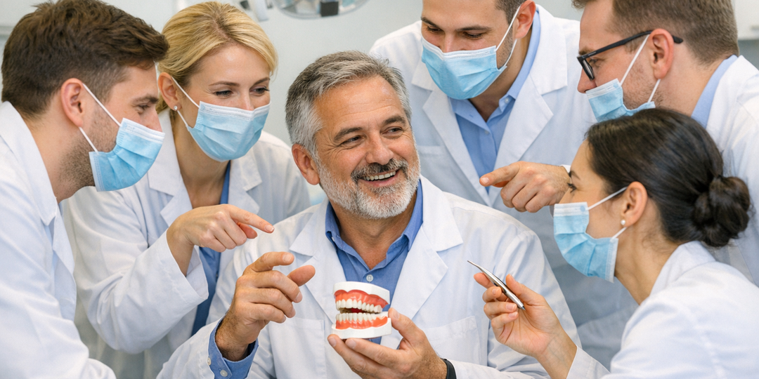 У кого учатся те, кто учит лидеров мнений в стоматологии