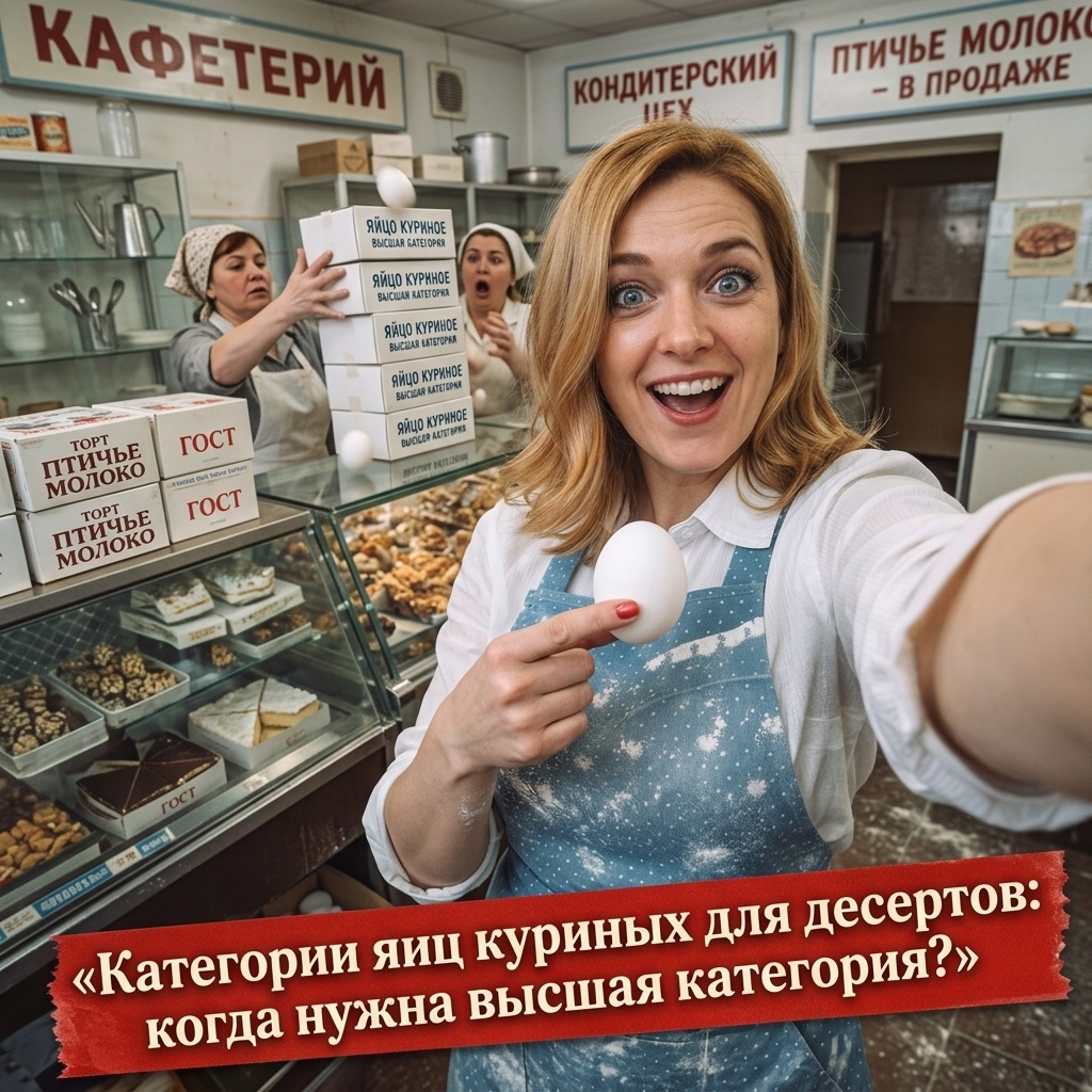    Выбор категории куриных яиц для приготовления идеального десерта admin