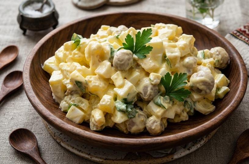 Салат "Нежность" подают в лучших ресторанах, а я готовлю его дома легко и просто. Для меня это действительно не рецепт, а находка