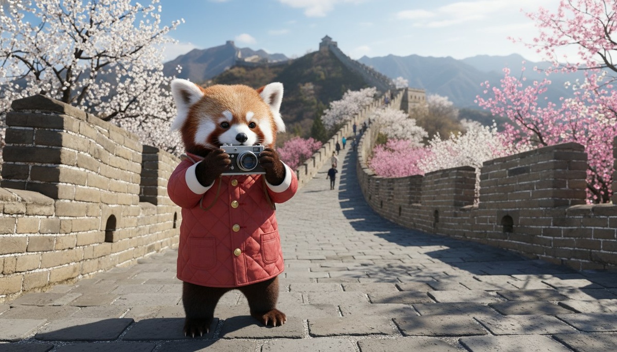 На Великой Китайской стене