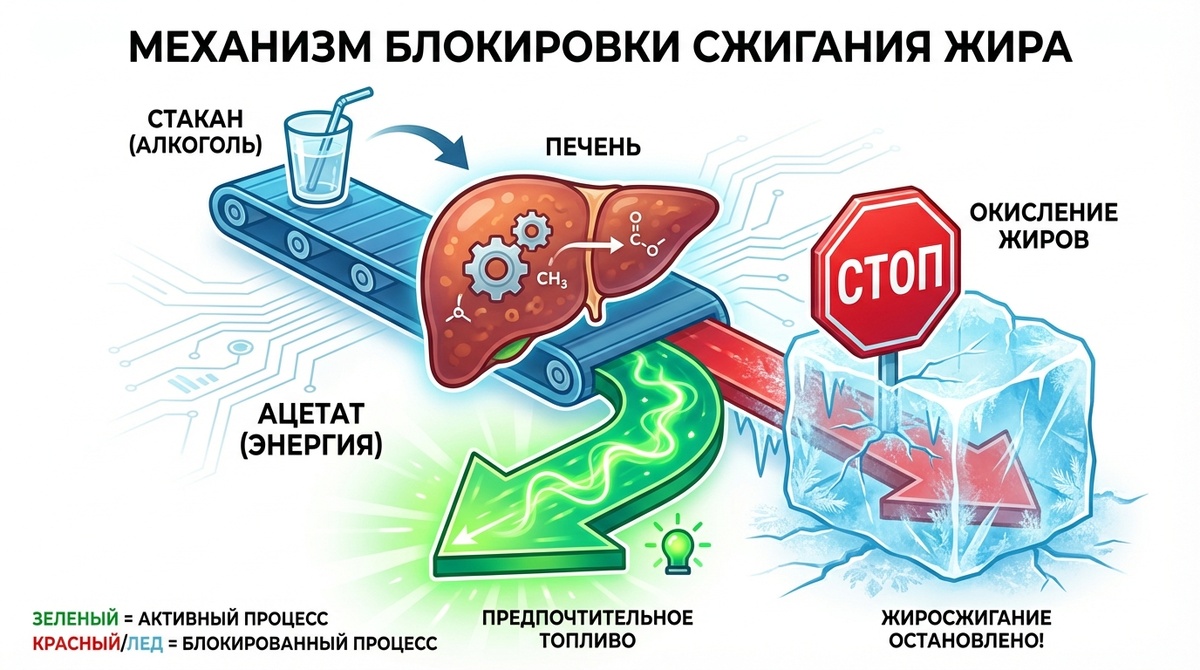 окисление жиров полностью блокируется