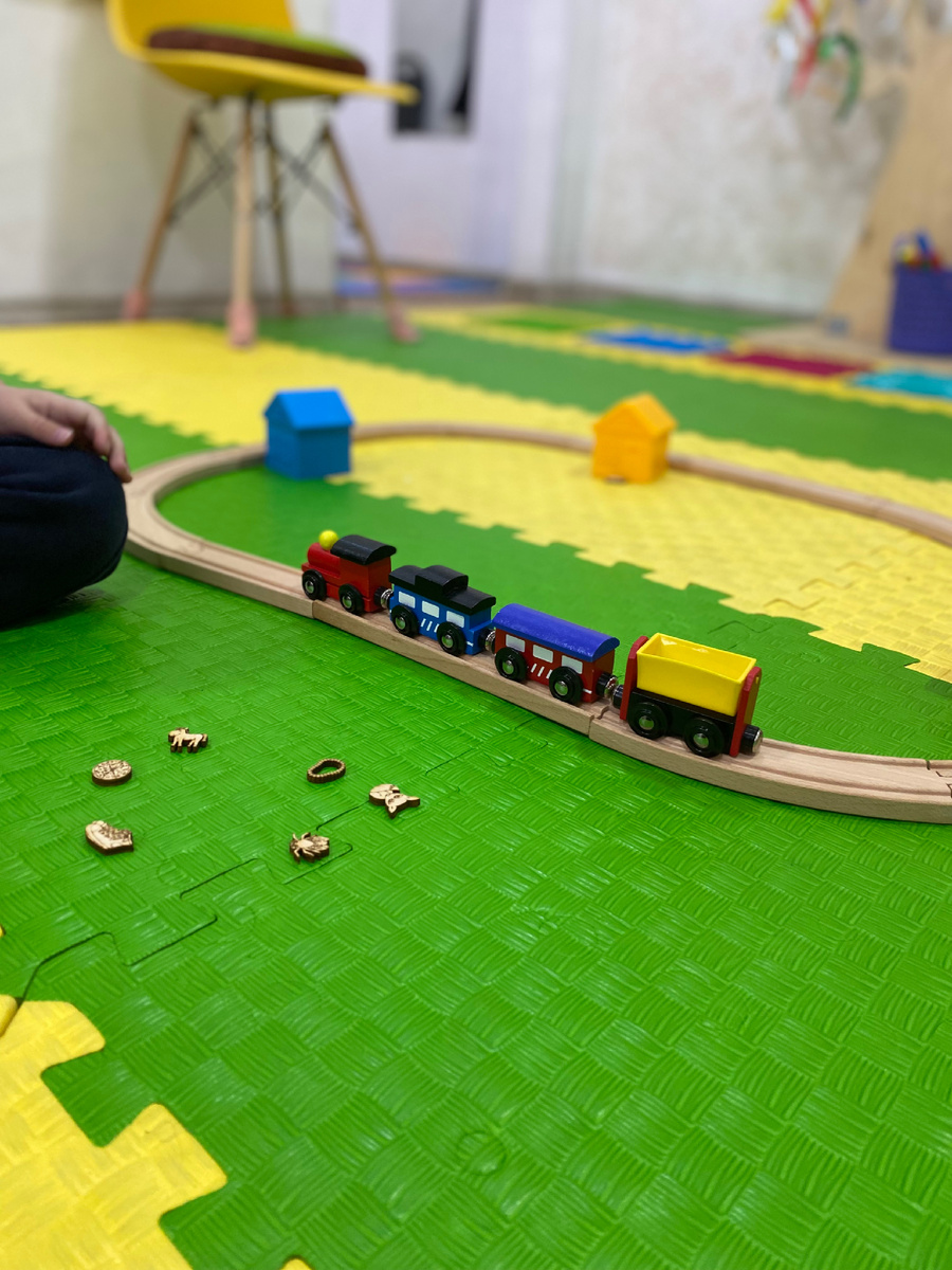 На занятии у логопеда. 