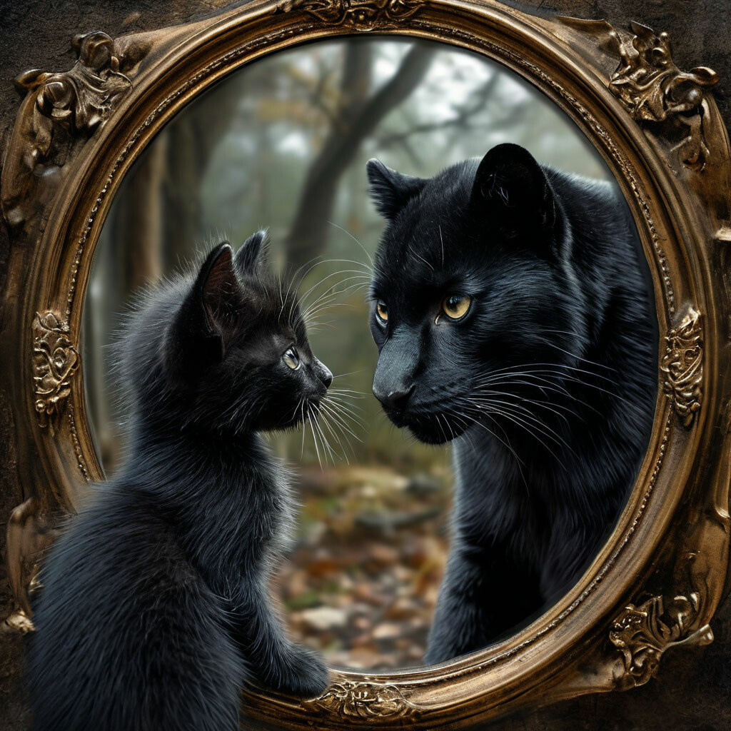 Каждое утро - свидание с собой у зеркала.