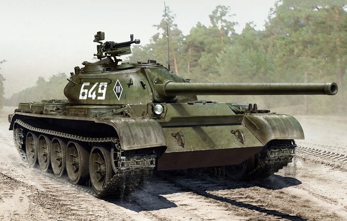 На Т-54 была установлена пушка Д-10Т. Фото: war-book.ru