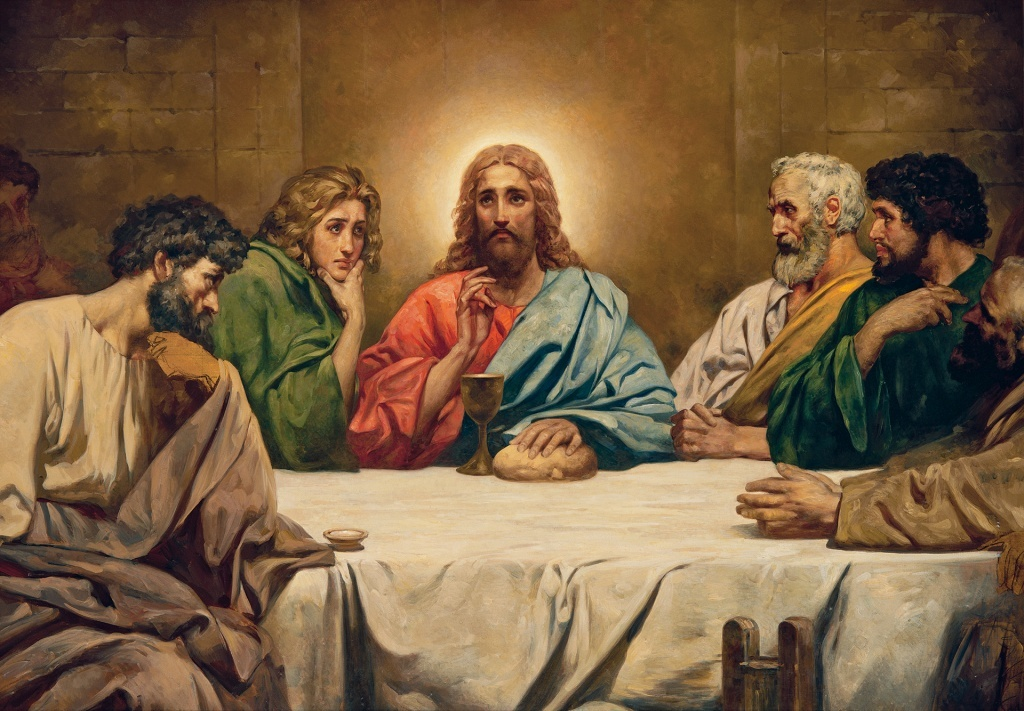 В.Нестеренко. Тайная Вечеря. 1999. Изображение из открытых источников.
