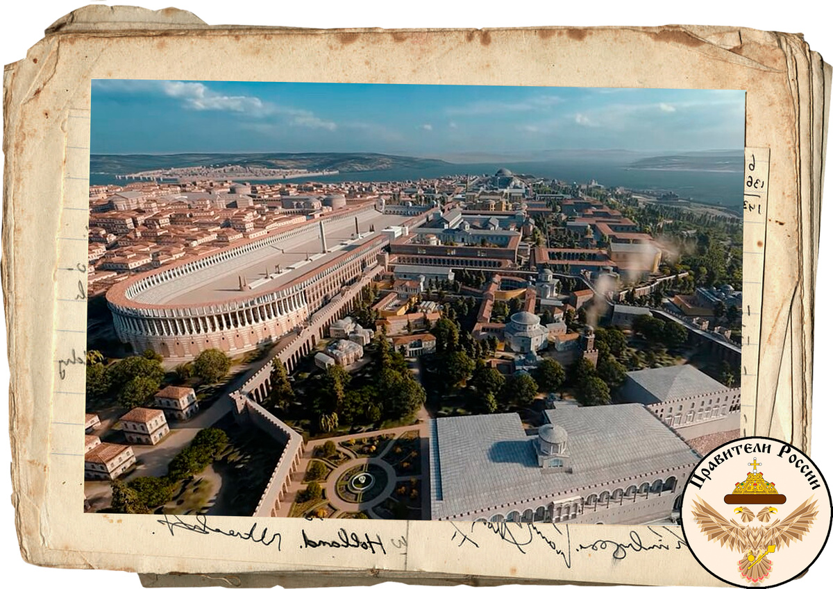 Так выглядел Константинополь в зените своего могущества