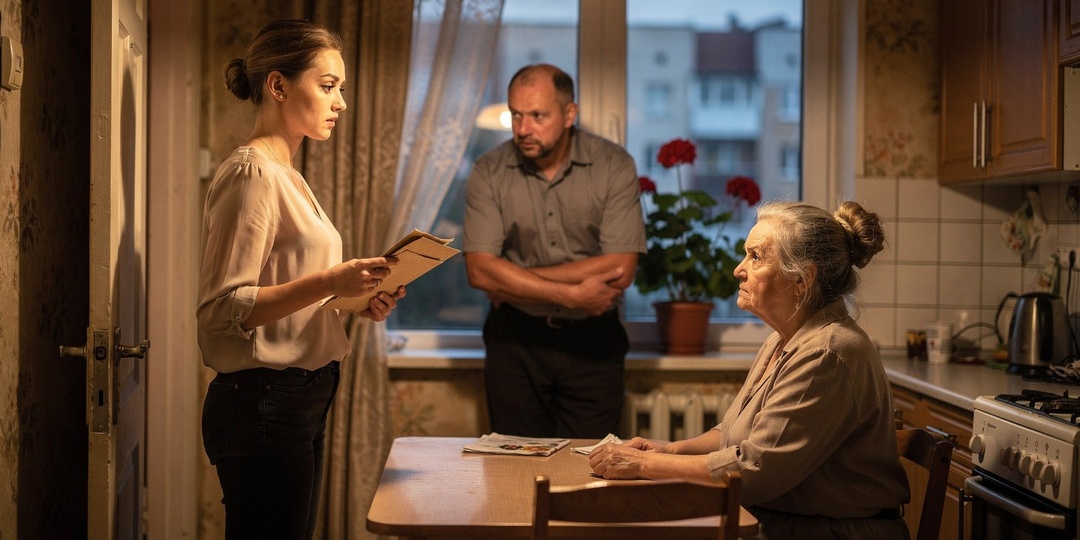 — Свекровь уже нашла юриста на мою квартиру, — прошептала новая невестка, стоя на пороге