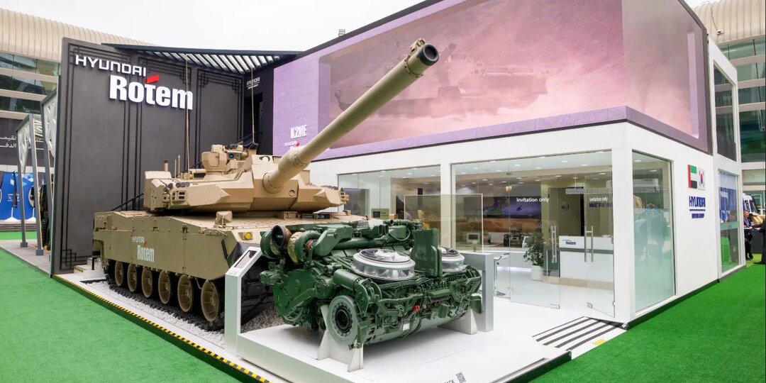 «Пустынная пантера» выходит на охоту: южнокорейская Hyundai Rotem представила танк K2ME, способный выдерживать 50-градусную жару