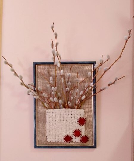 Мастер-класс от «Хабинфо»: маленькое панно к Вербному воскресенью