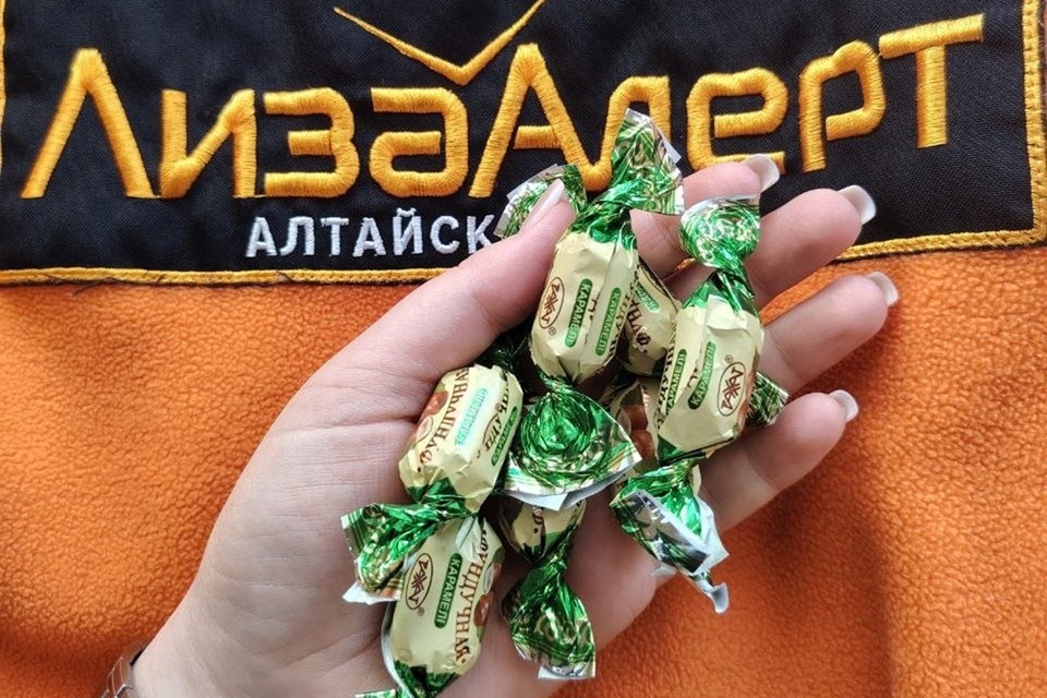    Те самые конфетки общественный поисковый отряд «Лиза Алерт»