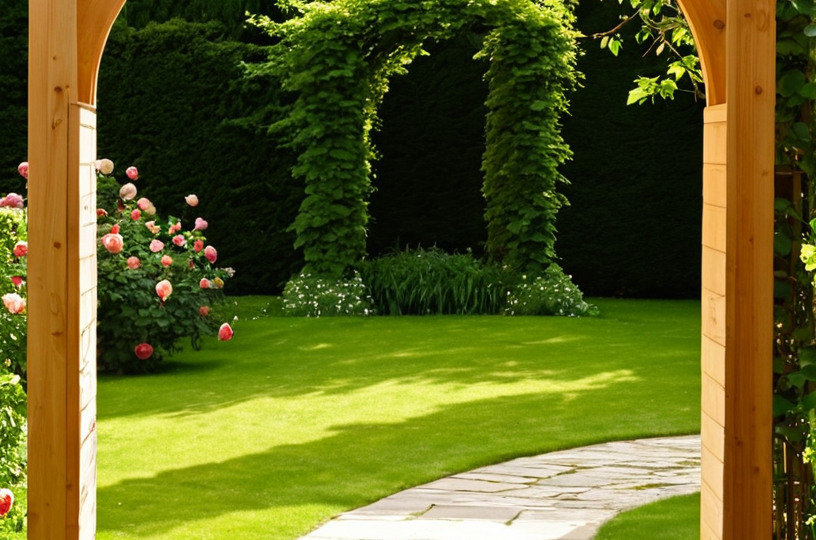 Деревянная арка: виды конструкций и как выбрать для сада или дверного проема