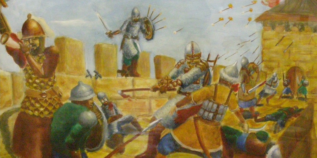 Русичи в Байлакане.