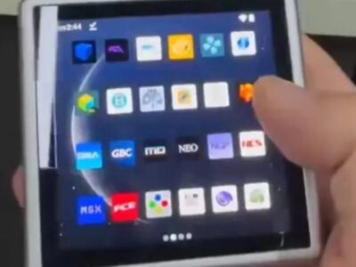    Консоль-слайдер Anbernic с квадратным экраном показали «вживую» [ВИДЕО]