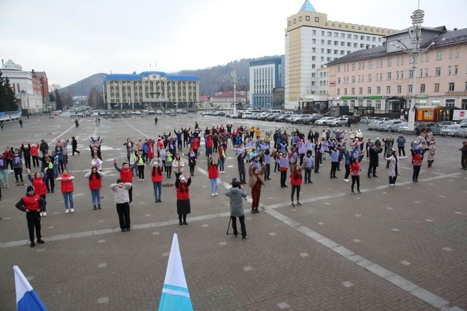    Всероссийская зарядка "Будь здоров!". Источник: altai-republic.ru