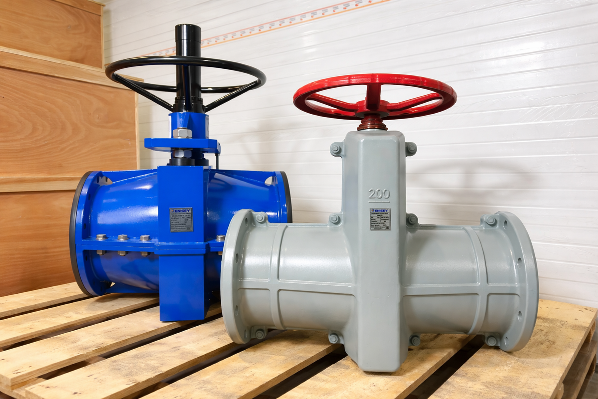 Шланговые задвижки стандартного и усиленного типа производства ENISEY (ЕНИСЕЙ)