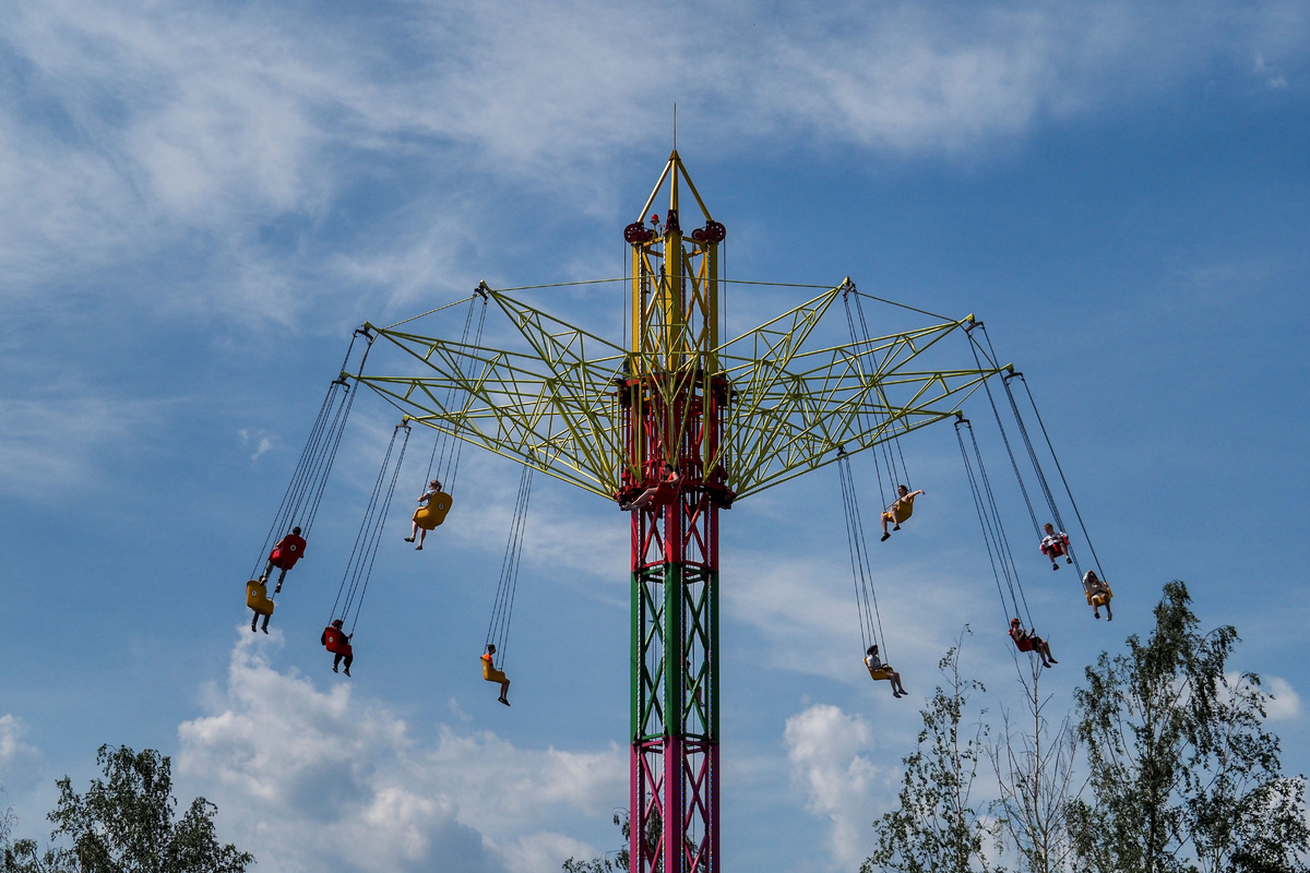 В парке появится второй по высоте аттракцион после колеса обозрения.  Фото: Фото: ФедералПресс / Антон Федулов